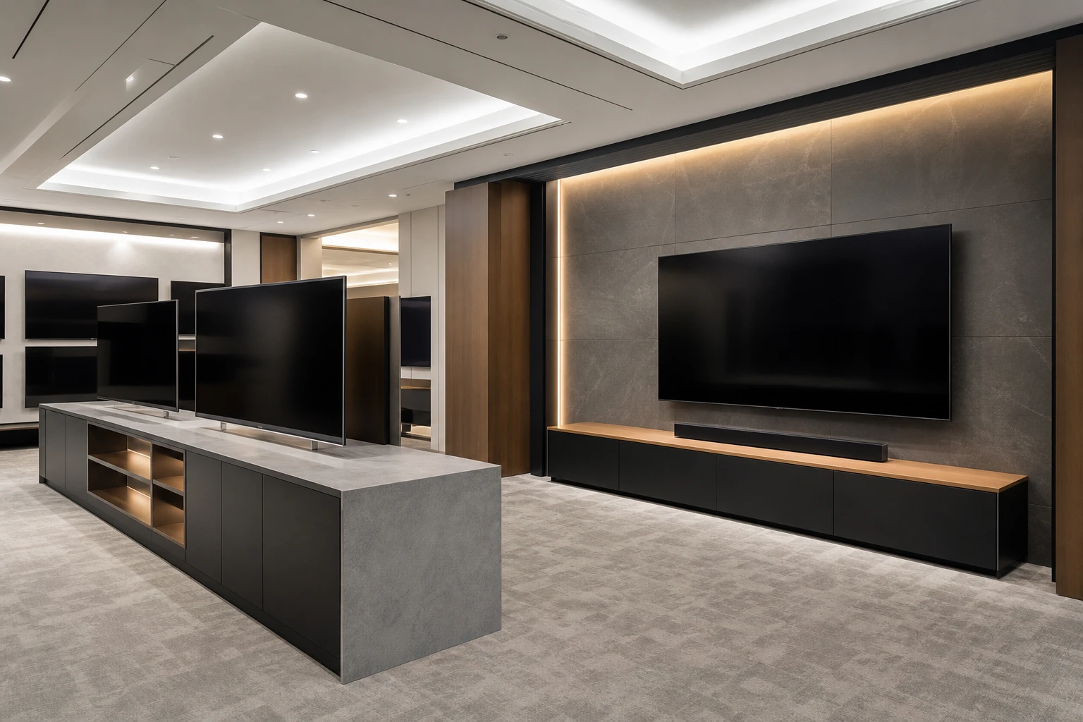 Large Retail Store Cleaning in metro Atlanta — electronics department