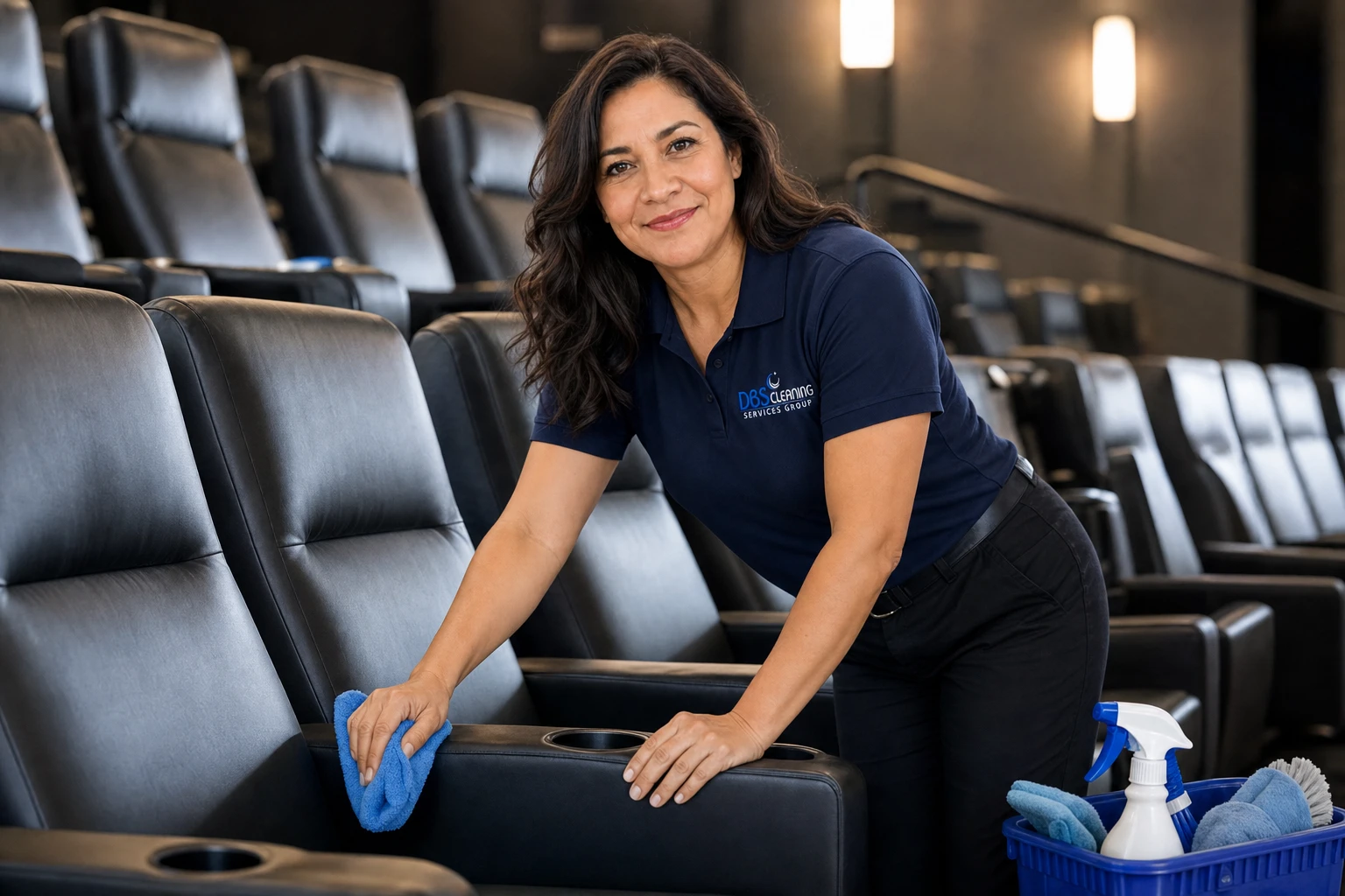 theater cleaning Alpharetta — auditorium seating